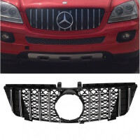 Front Grille Chrome fits on Mercedes ML  gallery