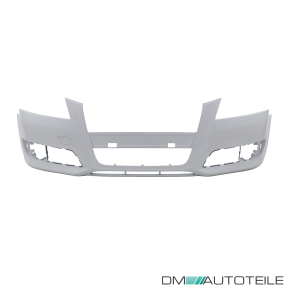 Audi A3 8P 8PA Front Bumper 08-12 Facelift without park assist / headlamp washer 3-5 doors