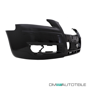 Audi A3 Type 8P1 8PA Front Bumper 05-08 primed without headlamp washer