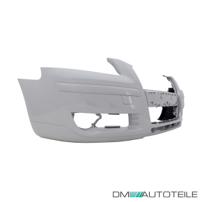 Audi A3 Type 8P1 8PA Front Bumper 05-08 primed without headlamp washer