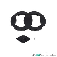 Set Front grille honeycomb black gloss f gallery