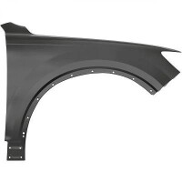 Kotfl&uuml;gel Fender aus Aluminium vorne rechts...