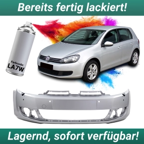 Lackiert Reflexsilber LA7W Unfall Front Stoßstange...