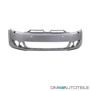 VW Golf 6 VI Saloon Front Bumper primed with park assist & headlamp washer 08-12