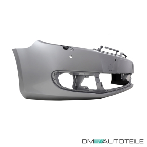 VW Golf 6 VI Saloon Front Bumper primed with park assist & headlamp washer 08-12