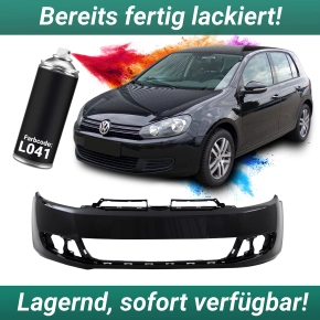 Lackiert Brillantschwarz Uni L041 für VW Golf VI 6...