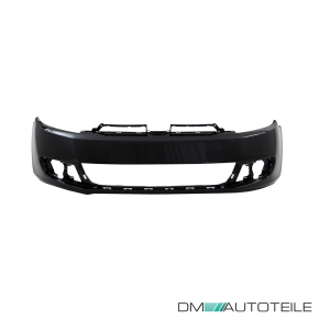 VW Golf VI 08-12 Front Bumper Premium without headlamp washer / park assist