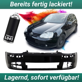 Lackiert L041 Brillantschwarz Uni für VW Golf 5 V...