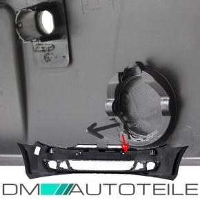 Lackiert LC9Z Black Magic Pearl Unfall Front Stoßstange Vorne für VW Golf VI 6 mit 4x PDC + SRA