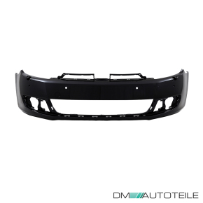 VW Golf 6 VI Saloon Front Bumper primed with park assist & headlamp washer 08-12