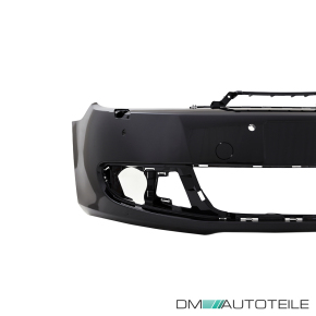 VW Golf 6 VI Saloon Front Bumper primed with park assist & headlamp washer 08-12