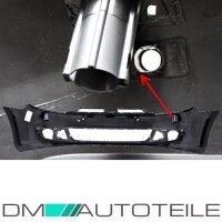 VW Golf 6 VI Saloon Front Bumper primed with park assist &am