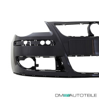 VW Polo 9N3 Facelift 05-09 - Front Bumper w/o SRA primed 4