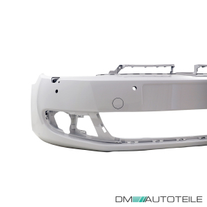 VW Golf 6 VI Saloon Front Bumper primed with park assist & headlamp washer 08-12