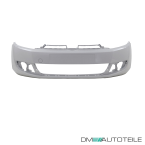 VW Golf VI 08-12 Front Bumper Premium without headlamp washer / park assist