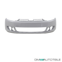 VW Golf VI 08-12 Front Bumper Premium without headlamp washe