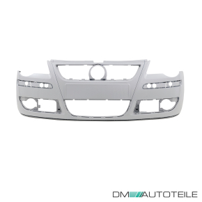 VW Polo 9N3 Facelift 05-09 - Front Bumper w/o SRA primed