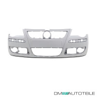 VW Polo 9N3 Facelift 05-09 - Front Bumper w/o SRA primed 2