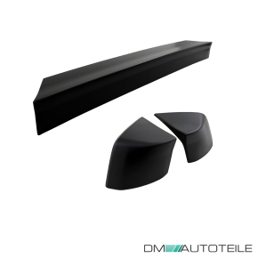Sport Ducktail Heckspoiler Set grundiert passt für Mercedes E-Klasse C124 Coupe auch AMG Paket