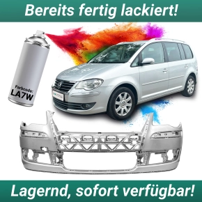 Lackiert LA7W Reflexsilber Metallic Stoßstange...