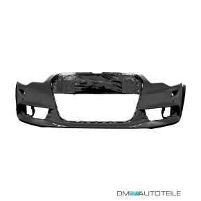 Audi A6 4G C7 Saloon Estate Front Bumper primed 10-14 for PDC/SRA