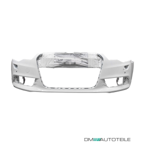 Audi A6 4G C7 Saloon Estate Front Bumper primed 10-14 for PDC/SRA