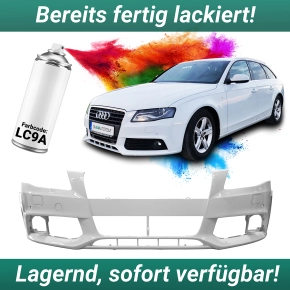 NEU & Lackiert LC9A Pure White Stoßstange vorne...