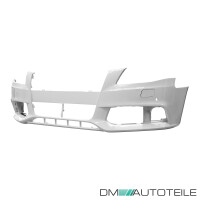 Audi A4 B8 Front Bumper 07-11 für PDC & SRA Saloon 