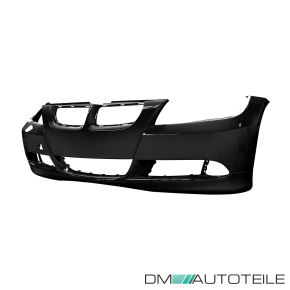 Stoßstange LACKIERT & Neu 475 Saphir Schwarz Metallic ohne SRA/PDC passt für BMW E90 E91 ab 05-08