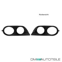 Sport Fog Lights Cover Black gloss Set fits on BMW 3-Series 