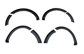Set Radlaufleisten Verkleidung ABS schwarz DACIA Lodgy ab 2012-2020 mit ABE