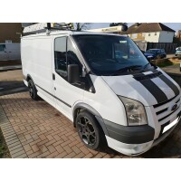Set Radlaufleisten Leisten ABS schwarz für Ford Transit