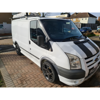 Set Radlaufleisten Leisten ABS schwarz für Ford Transit