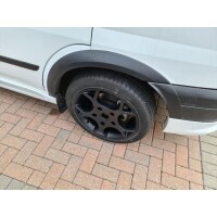 Set Radlaufleisten Leisten ABS schwarz für Ford Transit