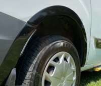 Set Radlaufleisten ABS schwarz glanz für Ford Transit C