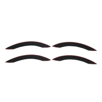 Set Radlaufleisten ABS schwarz für Mercedes Sprinter W9