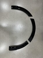 Set Radlaufleisten Radleisten ABS schwarz glanz für VW 