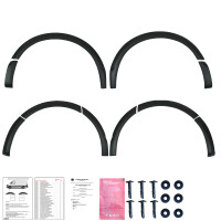 Set Radlaufleisten ABS schwarz matt 10-teilig für VW T5