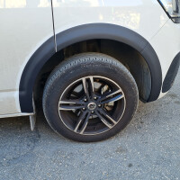 Set Radlaufleisten ABS schwarz matt 10-teilig für VW T6