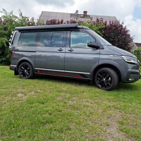 Set Radlaufleisten ABS schwarz matt 10-teilig für VW T6