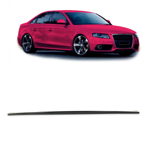 Heck Spoiler Lippe Sport Schwarz glanz +3M für Audi...
