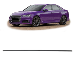 Heck Spoiler Lippe Sport Schwarz matt + 3M für Audi...