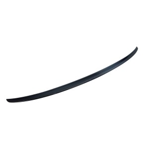 Heck Spoiler Lippe Sport Schwarz glanz + 3M für Audi A4 B9 Limousine ab 14-24
