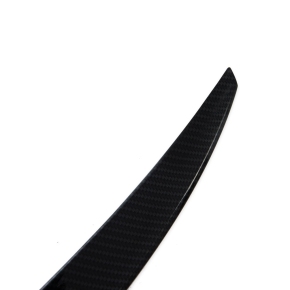 Heck Spoiler Lippe Sport Carbon +3M glanz für Audi A5 8T Sportback ab 2009-2015