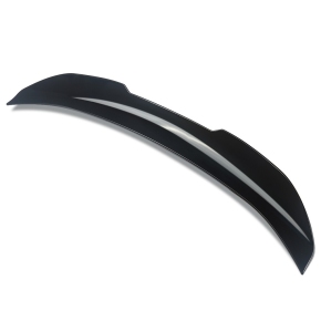 Performance Heck Spoiler Lippe V-Form Schwarz glanz + 3M für BMW 3er E92 Coupe