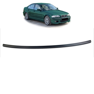 Heck Spoiler Lippe Dezent Kofferraum Schwarz für BMW 3er E46 Limousine auch M3