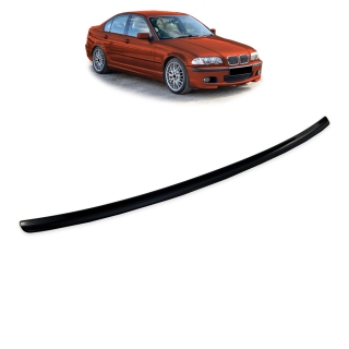 Heck Spoiler Lippe Dezent Kofferraum Carbon glanz für  BMW 3er E46 Limousine M3