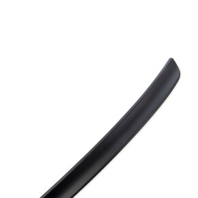 Heck Spoiler Lippe Sport Schwarz matt + 3M für BMW 3er (E46) Coupe ab 98-07