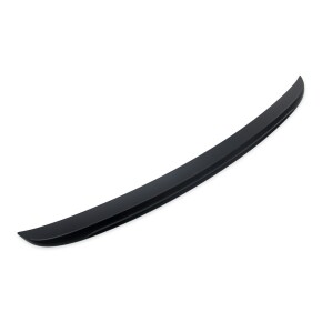 Heck Spoiler Lippe Sport Schwarz matt + 3M für BMW 5er (E60) Limousine ab 03-10