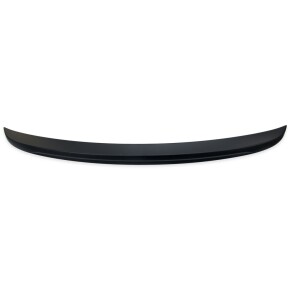 Heck Spoiler Lippe Sport Schwarz matt + 3M für BMW 5er (E60) Limousine ab 03-10